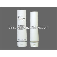 Oval plastic tube for body wash